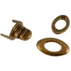 Bohin Fermoir tourniquet ovale 35 x 20 mm Bronze