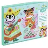 Créer avec des stickers brillants Djeco