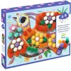 Jeu de moisaque créatif COLLAGES POMPONS - Panachés - DJECO silhouettes et pompons