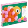 Collage de pompons : Animaux et ronds pompons