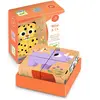 Djeco - Puzzle cubes en bois Wild & Co Multicolore taille unique