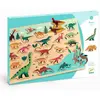 Djeco Puzzle 22 pièces en bois : Puzzlo Dino