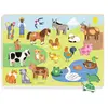 puzzle 22 pièces en bois : Puzzlo Campo