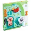 Djeco Puzzle en relief Mouki (6 pièces)