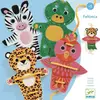 Djeco DJ01669 - Jeu de Laçage FeltiMix