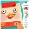 Djeco DJ01676 - Jeu d'assemblage Creafaces