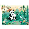Puzzle enfant Djeco Silhouette Panda 24 pièces