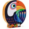 Puzzle silhouette Djeco Coco le Toucan 24 pièces Orange