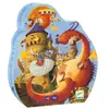 Puzzle 54 pièces Djeco Vaillant et le dragon