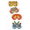 Kit créatif Djeco Masques mosaïques Animaux de jungle