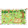 Djeco Puzzle d'Observation 35 Pièces : Le square des petits amis
