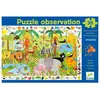 Puzzle Animaux Jungle - DJECO - Découvertes 35 pièces - Pour Enfant dès 3 ans