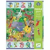 Puzzle enfant 54 pièces Djeco 1 à 10 Jungle