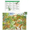 Djeco Puzzle Éducatif 100 Pièces Dinosaures avec Poster et Livret - Neuf