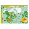 Djeco Puzzle 200 pièces - Puzzle observation : Les monuments du monde