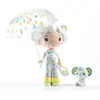 Djeco Figurine Tinyly Prunelle & Bianca - Aventures Imaginaires pour Enfants - Neuf