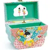Boîte à bijoux musicale - DJECO - Fleur - Multicolore - Bois - Enfant