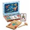 Jeu de clous - DJECO - Space Tap Tap - Bois et Liège - Mixte - A partir de 4 ans