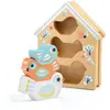Djeco - Boîte à formes Baby Birdi en bois Multicolore taille unique