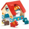Djeco - Mini farm en bois et ses accessoires