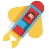 DJECO- Construcción ZE Geo Vroum Puzzles en Bois, 36436, Multicolore