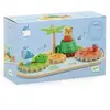 Djeco Mini table d'activité TourniSing multicolore