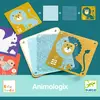 Djeco Jeu de construction d'image : Animologix