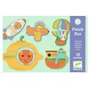 Djeco Puzzles Duo - Véhicules
