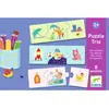 Djeco - Puzzles duo-trio Quotidien Multicolore taille unique