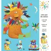 Kit créatif Djeco Créer des animaux avec des stickers