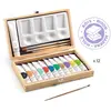 Peinture enfant Djeco Coffret d’artiste 12 Gouaches