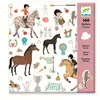 Stickers Les chevaux Djeco
