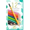 Set de 12 crayons aquarellables classiques Djeco