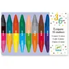 Djeco 8 Crayons Doubles 16 couleurs