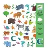 ISBN 160 Stickers Animaux Djeco