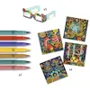 Djeco Djeco  Coloriage 3d Forêt Fantastique