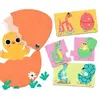 Djeco - Puzzles duo-trio Oeufsrigolos Multicolore taille unique