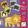 Djeco Djeco Mémo Animaux Couleurs