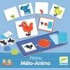 Jeu de société - DJECO - Eduludo : Primo Melo-Animo - Blanc - 4 ans et plus - Enfant