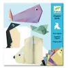 Origami facile Les animaux polaires Djeco