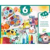 Jeu créatif Djeco Coffret multi-activités Les animaux et leurs maisons