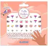 Djeco Stickers pour ongles : Plumes
