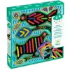Djeco - Activité enfilage Tout doux Multicolore taille unique