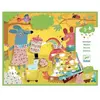 Djeco - Collages Mousse mousse Multicolore taille unique