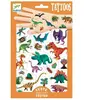 Tatouages Dinosaurs - DJECO - DJ09598 - Testés dermatologiquement - Prédécoupés - 50 designs