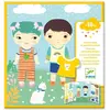 Djeco - Stickers Épais Et Repositionnables - Les Habits