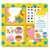 Djeco - Gommettes J'aime les animaux Multicolore taille unique