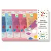 Set de 6 tubes de peinture à doigts Djeco Sweet