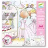 Djeco Kit de coloriages : Les petites portes de Pupi
