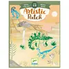 Dessin et coloriage enfant Djeco Artistic Patch Dinosaurus